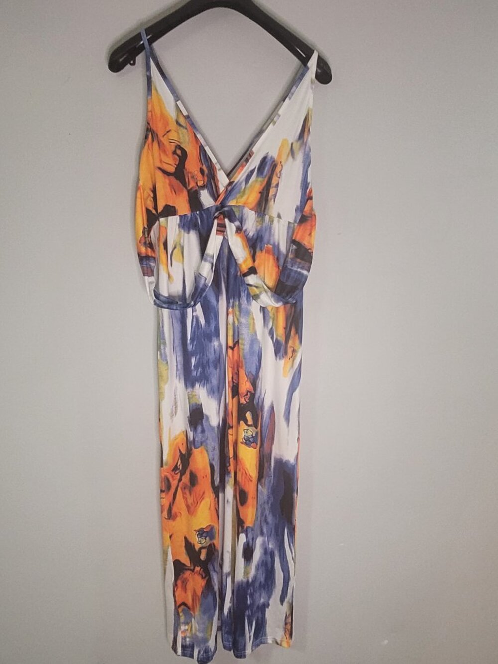 HXH Women's Medium Sundress Strappy Sleeveless Summer Beach Dress - Picture 5 of 8